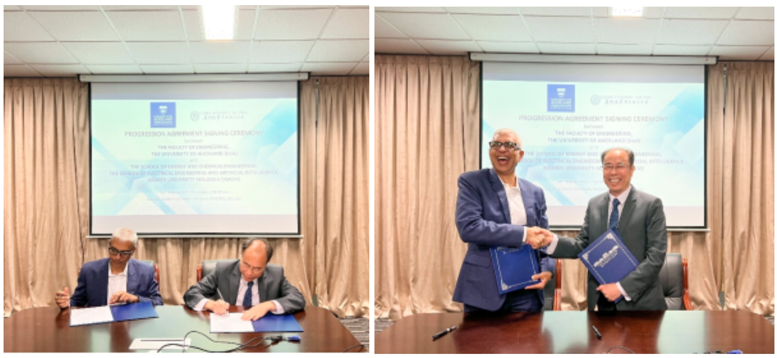 XMUM Establishes Partnership with the University of Auckland