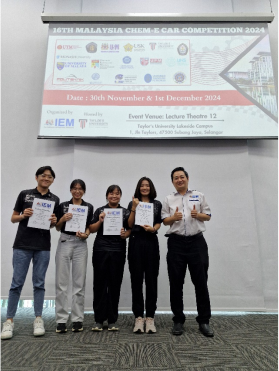 Chemical Engineering Students Drive Innovation at the 16th Malaysia Chem-Car Competition 1