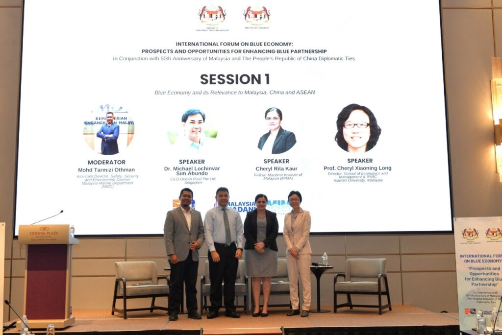 Professor Cheryl Xiaoning Long, Director of IPIRC, delivered speech at the Blue Economy International Forum