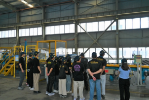 XMUM Students Gain Insights into Glass Manufacturing at Kibing (M) Sdn Bhd