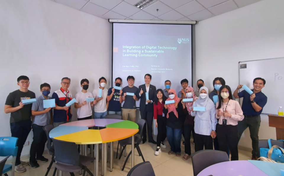 Dr. Fung Fun Man Unveils Integrating Digital Technology for Sustainable Learning Communities (1)
