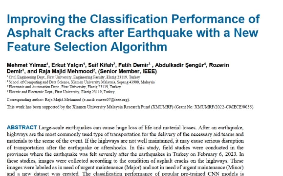 Dr. Raja Majid Mehmood and Team Publish in IEEE ACCESS