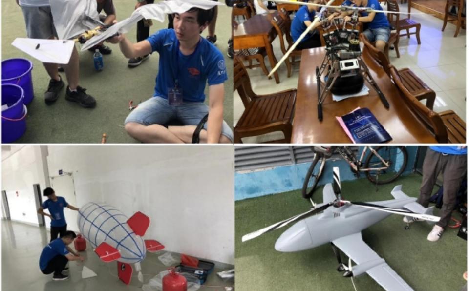 Five XMUM Students Attend the Future Aircraft Innovation Competition (3)