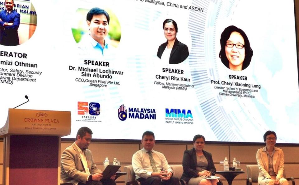 Professor Cheryl Xiaoning Long, Director of IPIRC, delivered speech at the Blue Economy International Forum